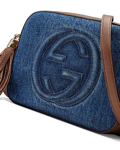 gucci soho bag small|gucci soho denim bag.